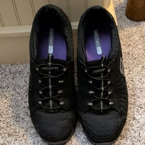 Skechers Women's Black Sneakers